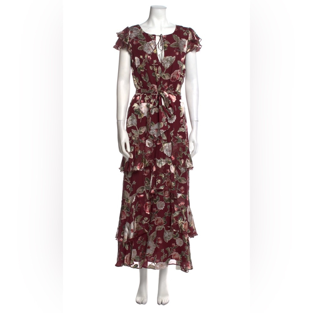 Alice + Olivia Virgin Wool Long Dress